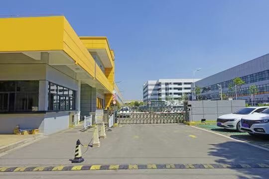 Company main entrance gate