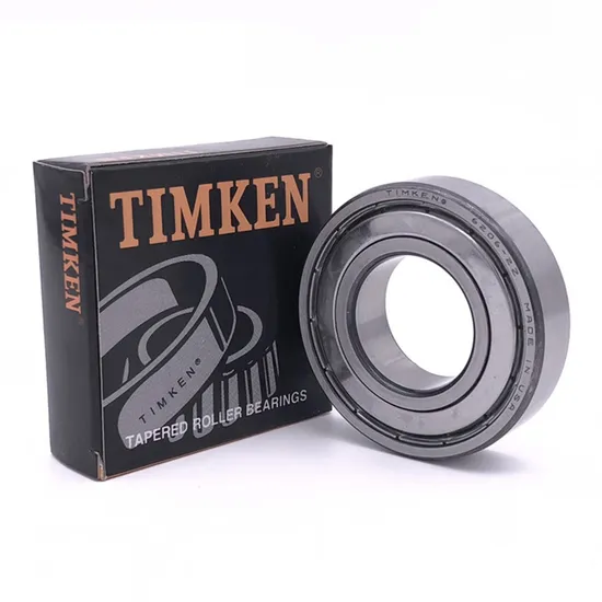 Low Energy Consumption Timken Deep Groove Ball Bearing 6201 Series for Auto Parts