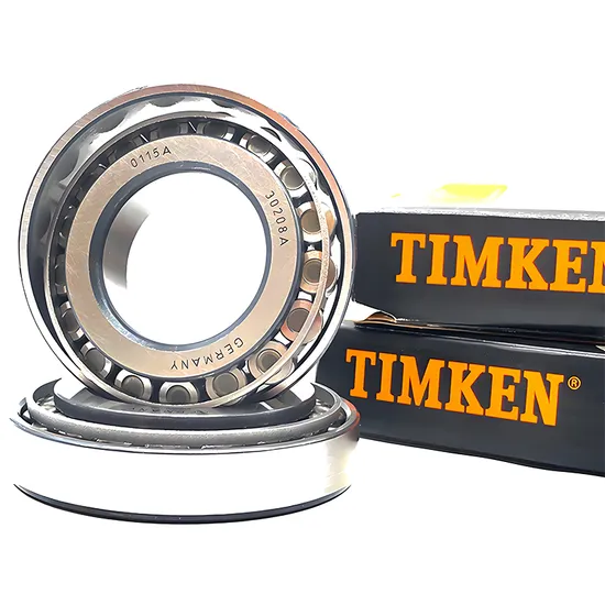 Tapered Roller Bearings Timken 30204 30206 30208 for Construction Machinery OEM Supply