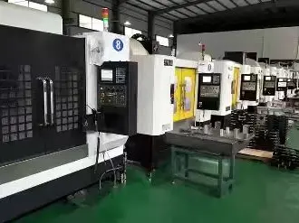Heavy industrial bearing processing workshop