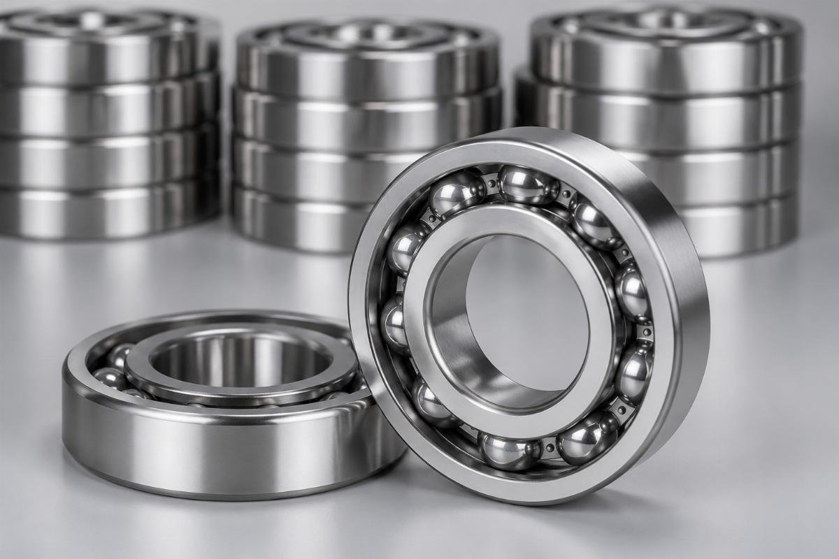 50,000 deep groove ball bearings ready for shipment from China to Europe