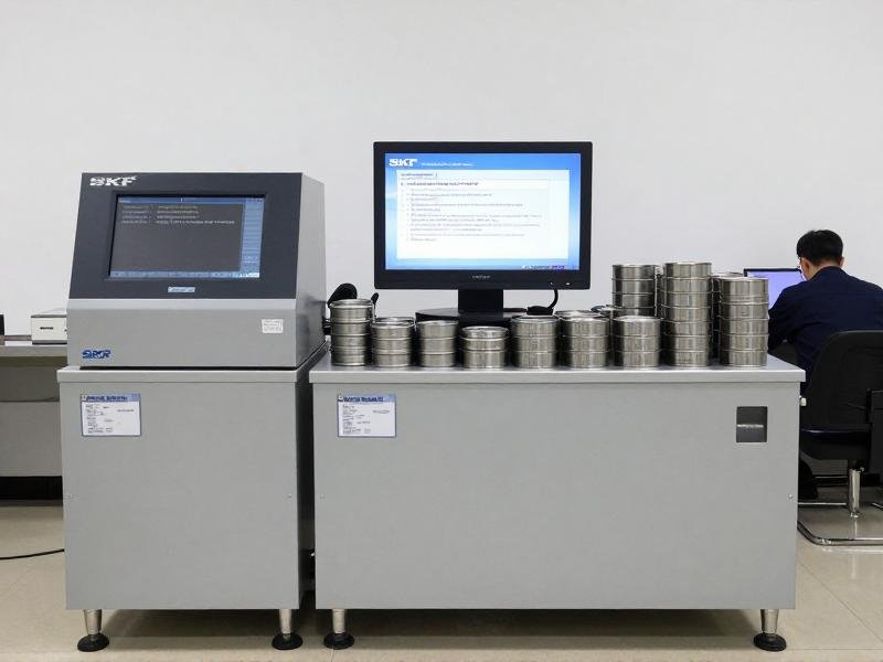 SKF bearing authenticity verification workflow