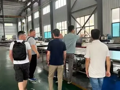 International procurement team site visit