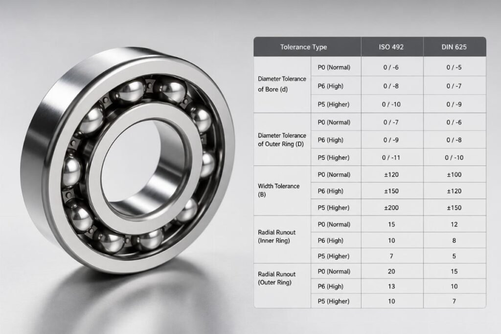 ISO 492 vs DIN 625: Critical Differences for Global Bearing Procurement and China Supplier Selection